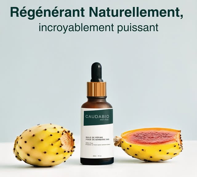 Le secret des stars pour une peau zéro défaut avec l'huile de figue de barbarie