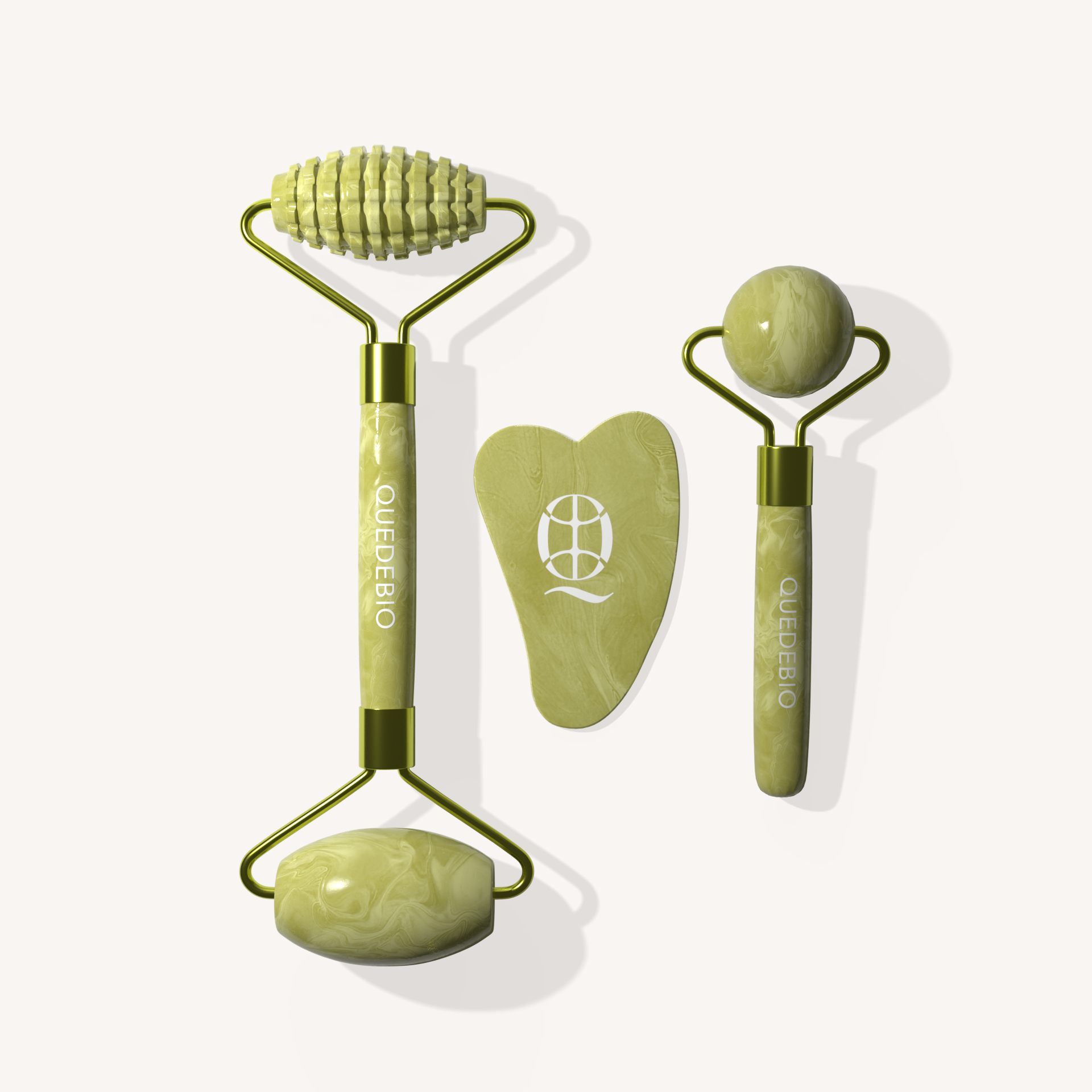 kit massage jade, gua sha jade, rouleau jade visage, gua sha visage, kit gua sha et rouleau, rouleau jade yeux, coffret jade visage, outil massage visage, pierre gua sha jade, kit beauté jade, massage visage anti-âge, accessoire soin visage naturel, gua sha anti rides, massage jade peau éclatante, set gua sha rouleau visage, soin visage pro-âge, rituel beauté jade, kit massage visage pierre naturelle, outil lifting visage, rouleau jade quedebio